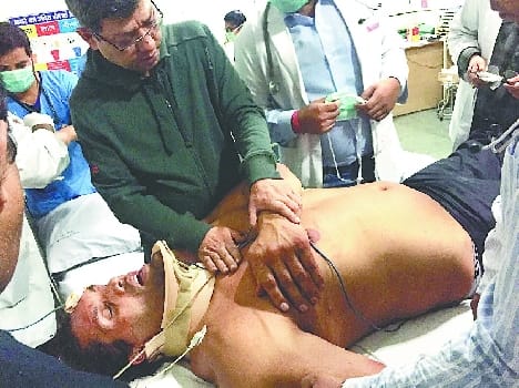 Mahabali Khali Injured in Kumaon
